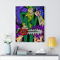 The Coffin Fitter - Canvas Print