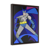 A friend of the night - Framed Canvas Print