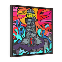 Ode to Tobermory - Framed Canvas Print