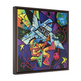 Spiders from Mars - Framed Canvas Print