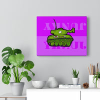 Tank Pink - Canvas Print