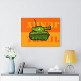 Tank Orange - Canvas Print