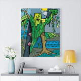 Swamp Monster - Canvas Print