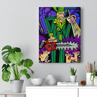 The Coffin Fitter - Canvas Print