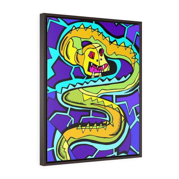 Electric Eel - Framed Canvas Print