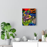 Friend on the French - Canvas Print