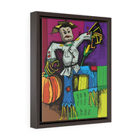 Scarecrow - Framed Canvas Print