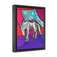 Pegasus - Framed Canvas Print