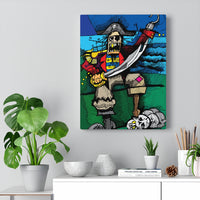 Salty Pirate - Canvas Print