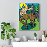 Stern Centaur - Canvas Print