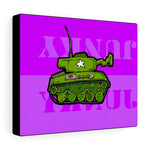 Tank Pink - Canvas Print