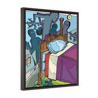 Shadow People - Framed Canvas Print