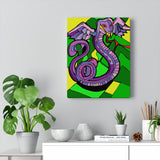 Winged Snake - Amphitere - Canvas Print