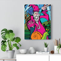 The Wizard and the Snail - Canvas Print
