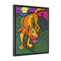 Werewolf - Framed Canvas Print