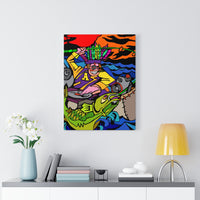 Friend on the French - Canvas Print