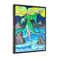 Syren Song - Framed Canvas Print