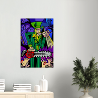 The Coffin Fitter - Metal Print